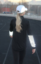 Load image into Gallery viewer, WOMEN’S REFLECTIVE LONG-SLEEVE BRITE STRIPE TOP